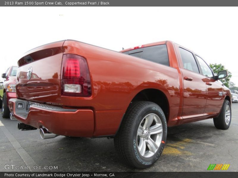 Copperhead Pearl / Black 2013 Ram 1500 Sport Crew Cab
