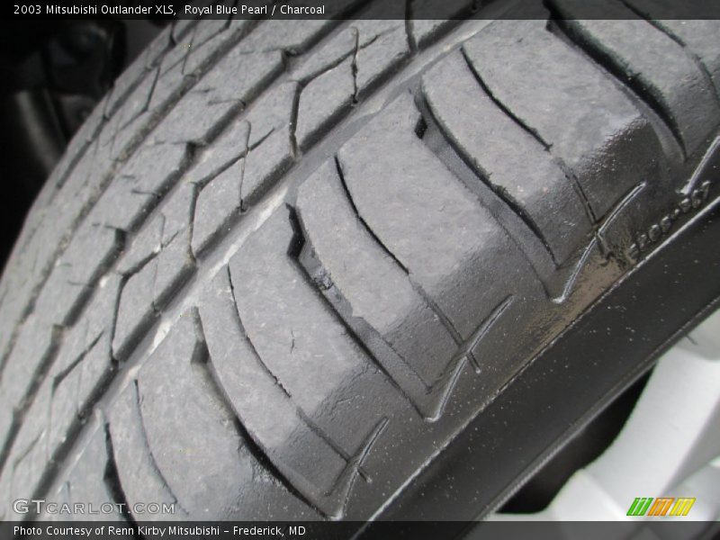 Royal Blue Pearl / Charcoal 2003 Mitsubishi Outlander XLS