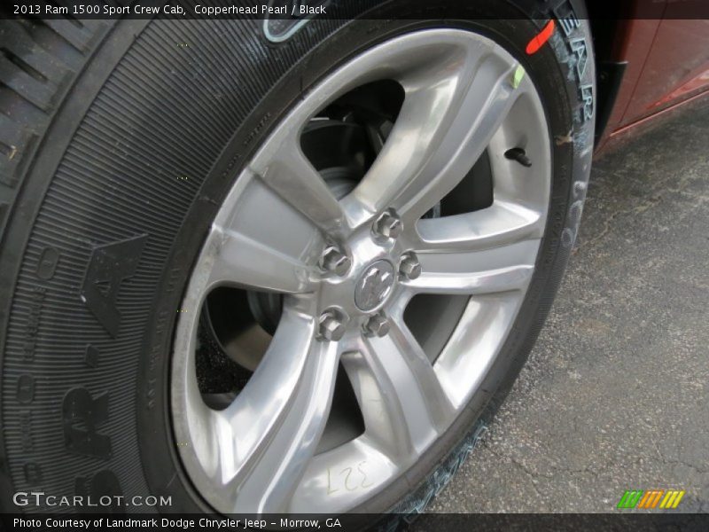 Copperhead Pearl / Black 2013 Ram 1500 Sport Crew Cab