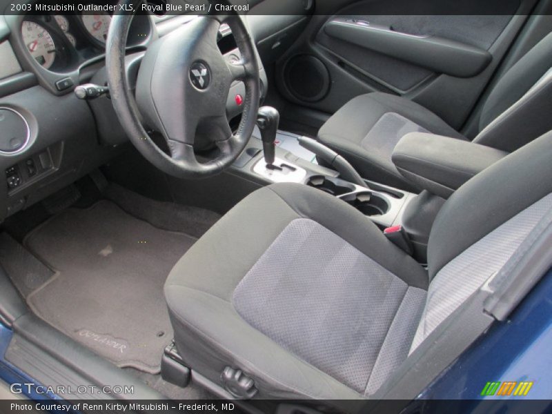 Royal Blue Pearl / Charcoal 2003 Mitsubishi Outlander XLS
