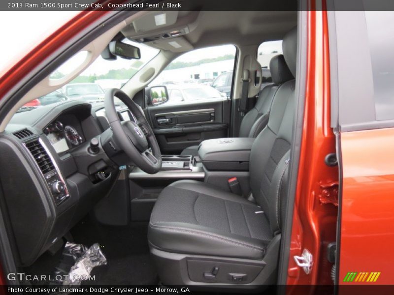 Copperhead Pearl / Black 2013 Ram 1500 Sport Crew Cab