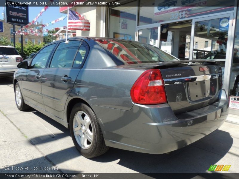 Medium Gray Metallic / Gray 2004 Chevrolet Malibu LT V6 Sedan