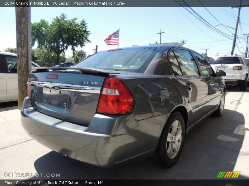 Medium Gray Metallic / Gray 2004 Chevrolet Malibu LT V6 Sedan