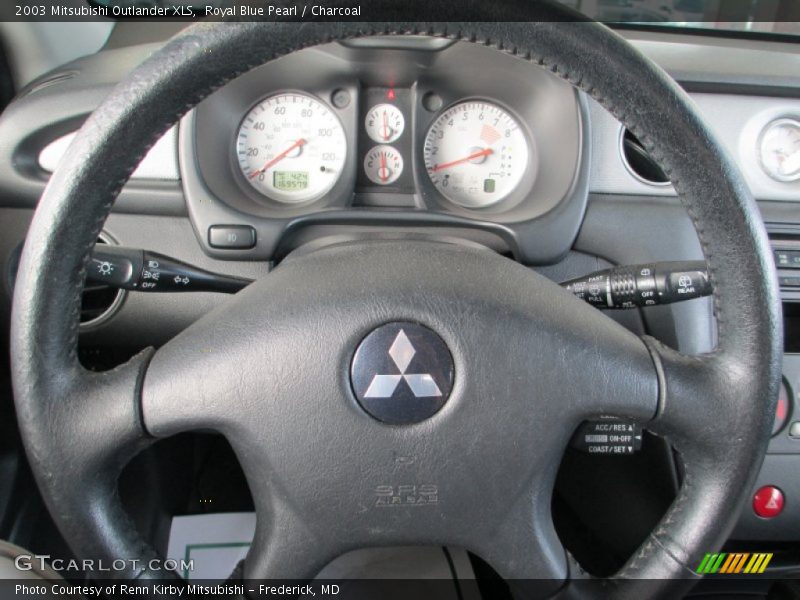 Royal Blue Pearl / Charcoal 2003 Mitsubishi Outlander XLS