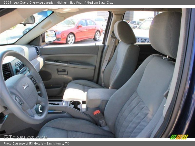 Midnight Blue Pearl / Medium Slate Gray 2005 Jeep Grand Cherokee Laredo
