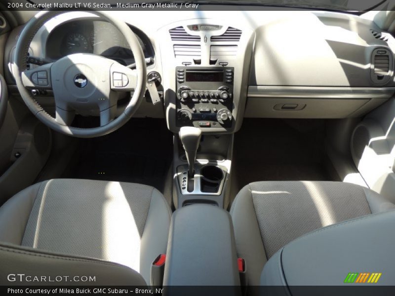 Medium Gray Metallic / Gray 2004 Chevrolet Malibu LT V6 Sedan