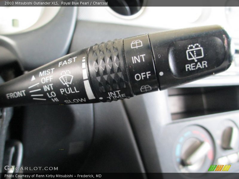 Royal Blue Pearl / Charcoal 2003 Mitsubishi Outlander XLS