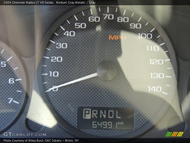 Medium Gray Metallic / Gray 2004 Chevrolet Malibu LT V6 Sedan