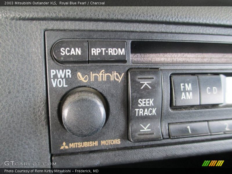 Royal Blue Pearl / Charcoal 2003 Mitsubishi Outlander XLS