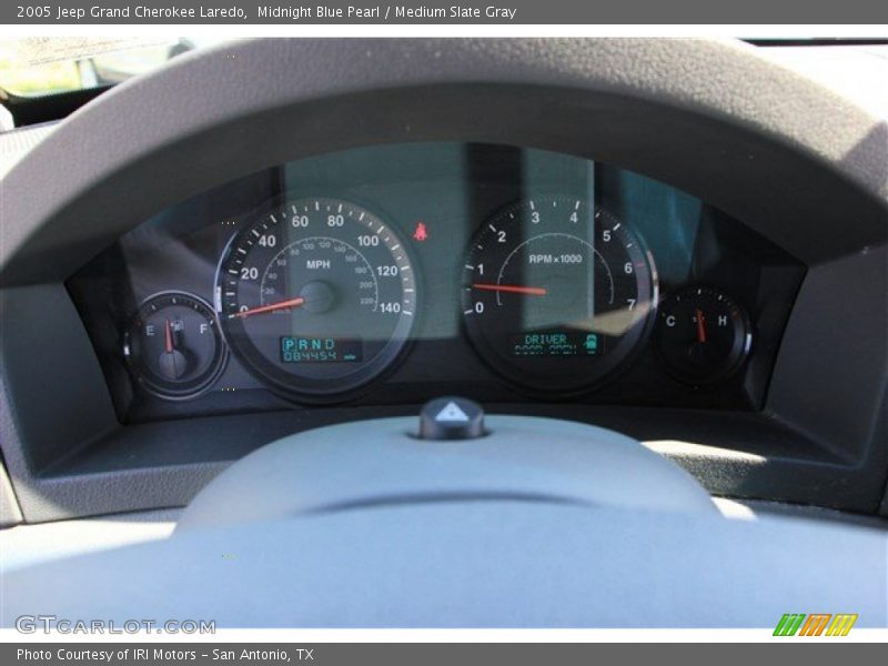 Midnight Blue Pearl / Medium Slate Gray 2005 Jeep Grand Cherokee Laredo