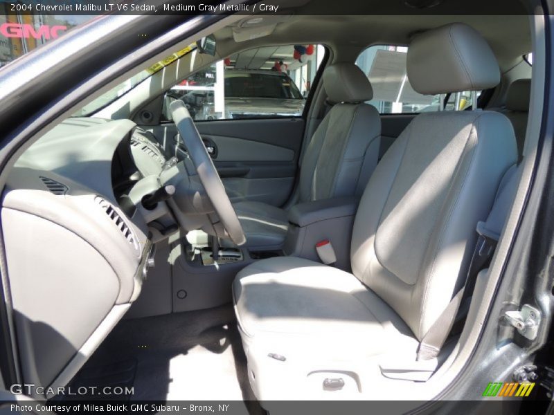 Medium Gray Metallic / Gray 2004 Chevrolet Malibu LT V6 Sedan