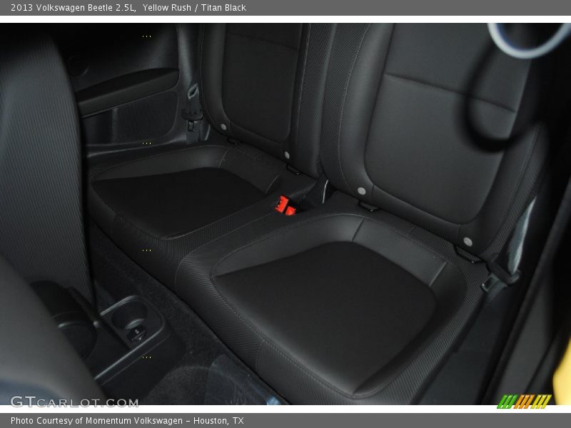 Yellow Rush / Titan Black 2013 Volkswagen Beetle 2.5L