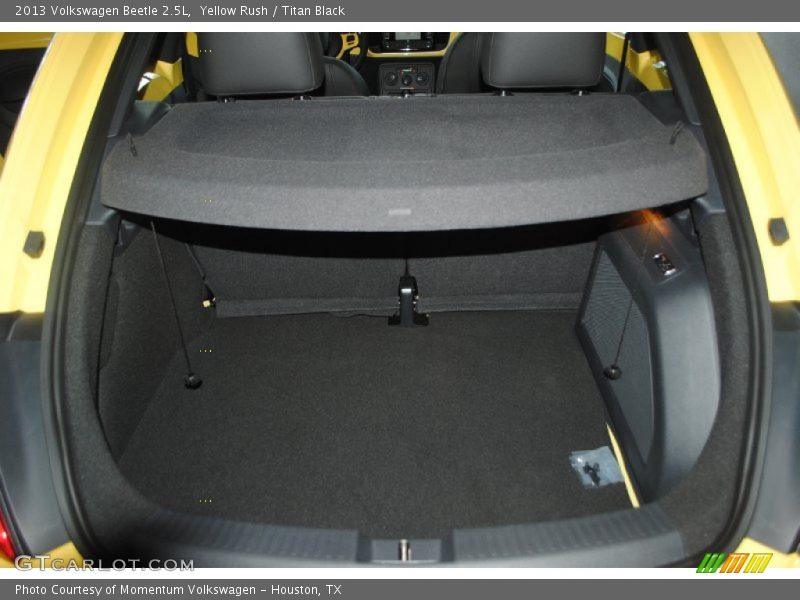 Yellow Rush / Titan Black 2013 Volkswagen Beetle 2.5L