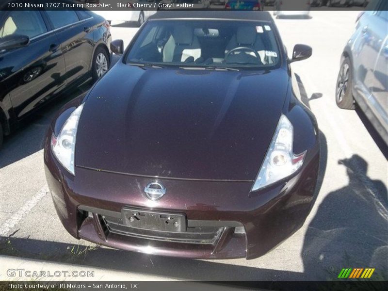 Black Cherry / Gray Leather 2010 Nissan 370Z Touring Roadster