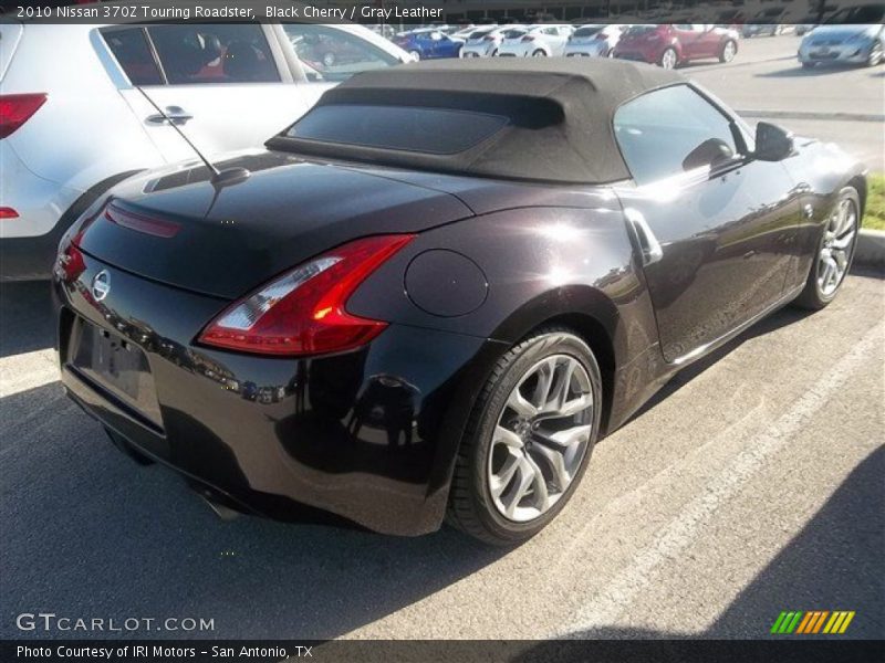 Black Cherry / Gray Leather 2010 Nissan 370Z Touring Roadster