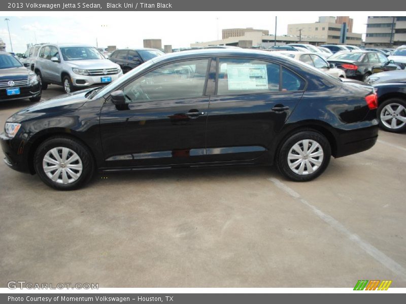 Black Uni / Titan Black 2013 Volkswagen Jetta S Sedan