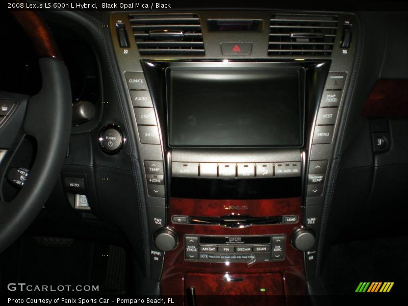 Black Opal Mica / Black 2008 Lexus LS 600h L Hybrid