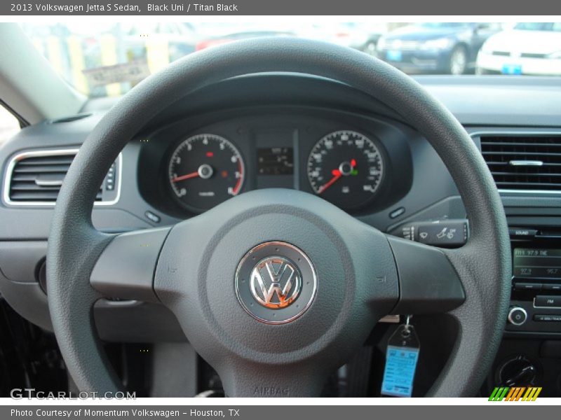 Black Uni / Titan Black 2013 Volkswagen Jetta S Sedan