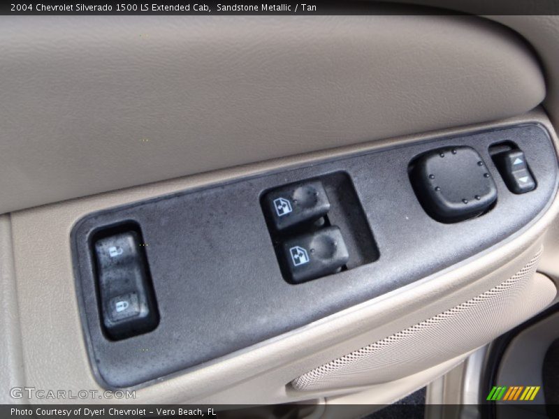 Sandstone Metallic / Tan 2004 Chevrolet Silverado 1500 LS Extended Cab
