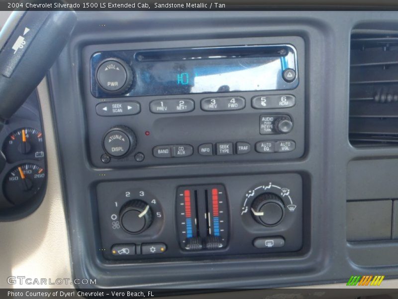 Sandstone Metallic / Tan 2004 Chevrolet Silverado 1500 LS Extended Cab