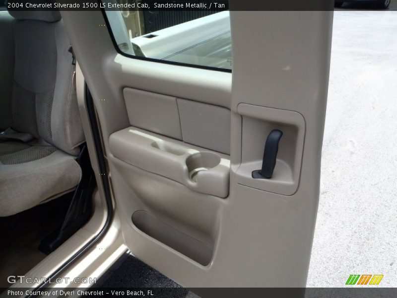 Sandstone Metallic / Tan 2004 Chevrolet Silverado 1500 LS Extended Cab