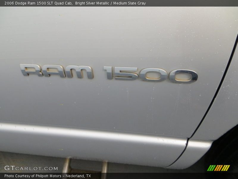 Bright Silver Metallic / Medium Slate Gray 2006 Dodge Ram 1500 SLT Quad Cab