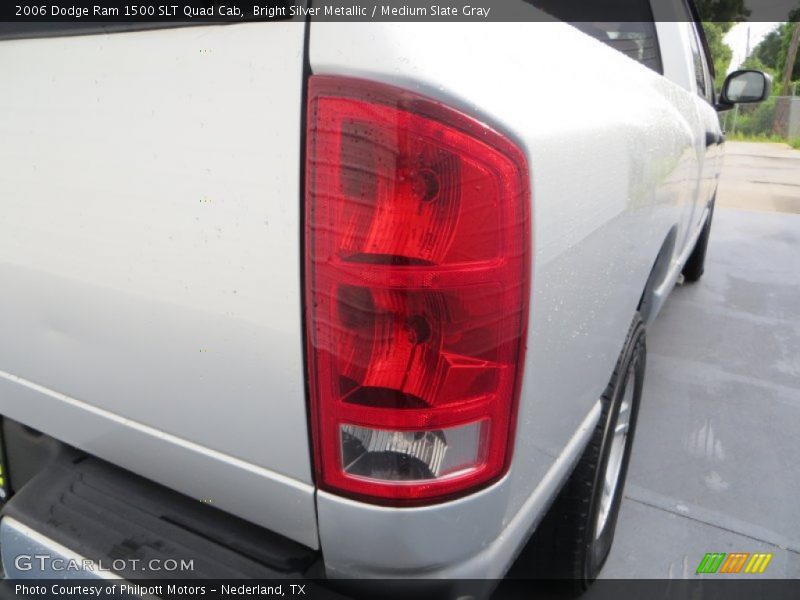 Bright Silver Metallic / Medium Slate Gray 2006 Dodge Ram 1500 SLT Quad Cab