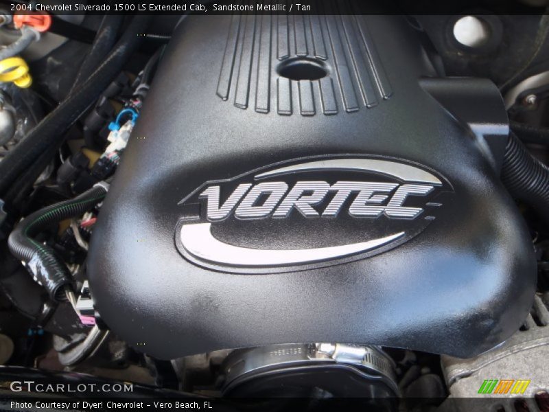 Sandstone Metallic / Tan 2004 Chevrolet Silverado 1500 LS Extended Cab