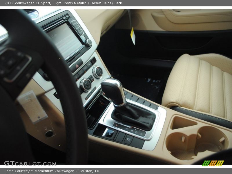 Light Brown Metallic / Desert Beige/Black 2013 Volkswagen CC Sport