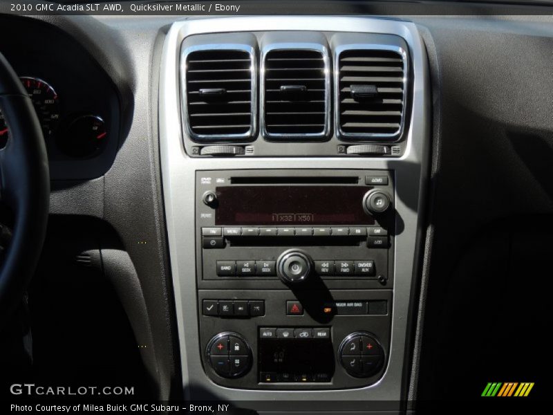 Quicksilver Metallic / Ebony 2010 GMC Acadia SLT AWD