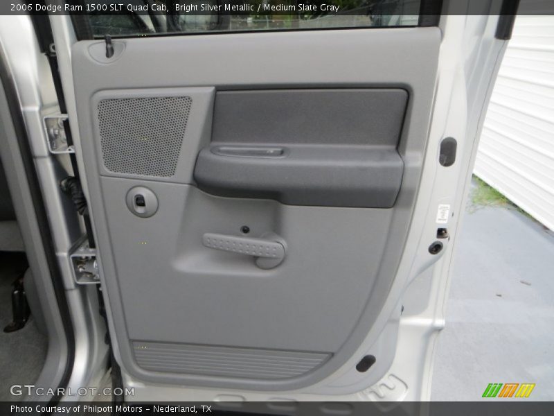 Bright Silver Metallic / Medium Slate Gray 2006 Dodge Ram 1500 SLT Quad Cab