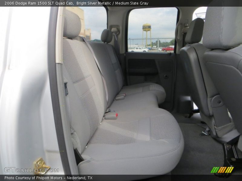 Bright Silver Metallic / Medium Slate Gray 2006 Dodge Ram 1500 SLT Quad Cab