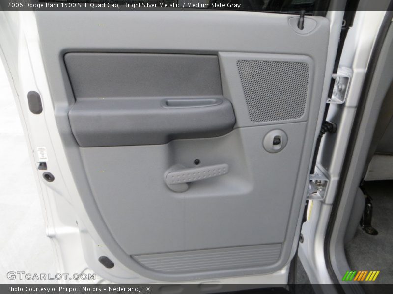 Bright Silver Metallic / Medium Slate Gray 2006 Dodge Ram 1500 SLT Quad Cab