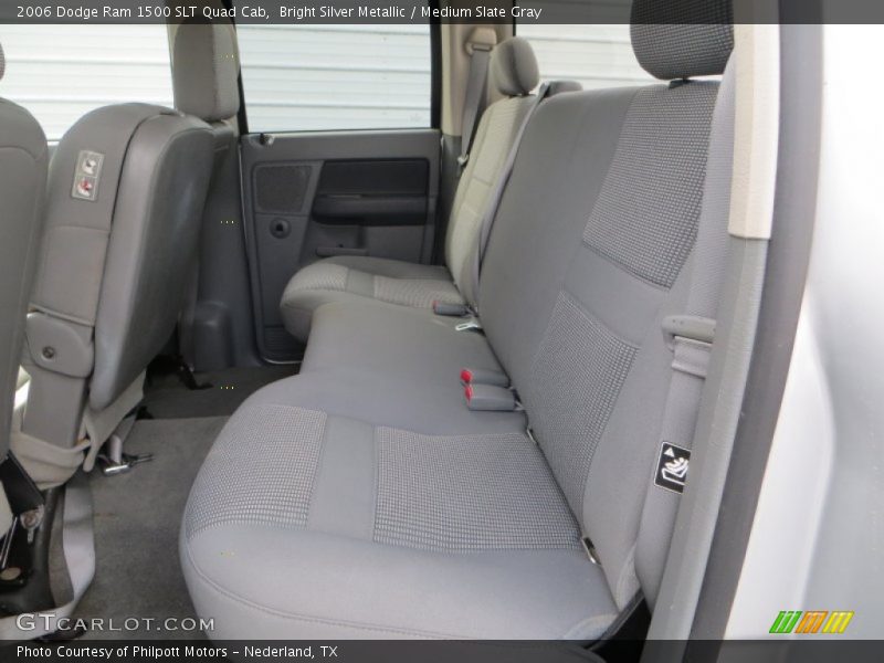 Bright Silver Metallic / Medium Slate Gray 2006 Dodge Ram 1500 SLT Quad Cab
