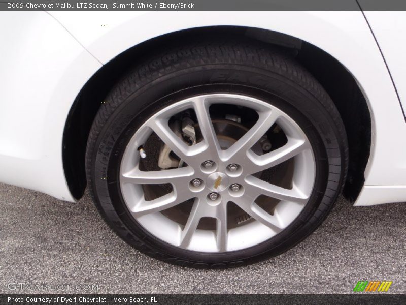  2009 Malibu LTZ Sedan Wheel