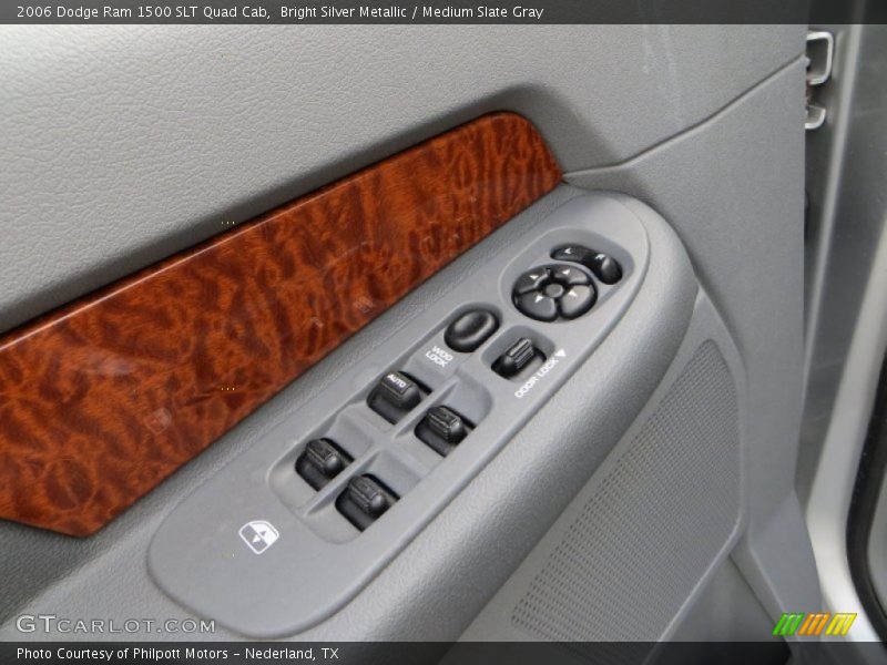 Bright Silver Metallic / Medium Slate Gray 2006 Dodge Ram 1500 SLT Quad Cab