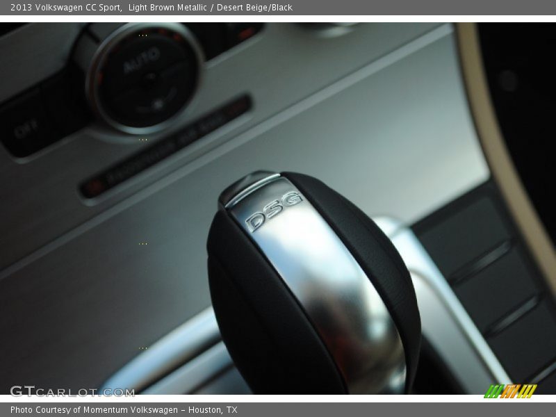 Light Brown Metallic / Desert Beige/Black 2013 Volkswagen CC Sport