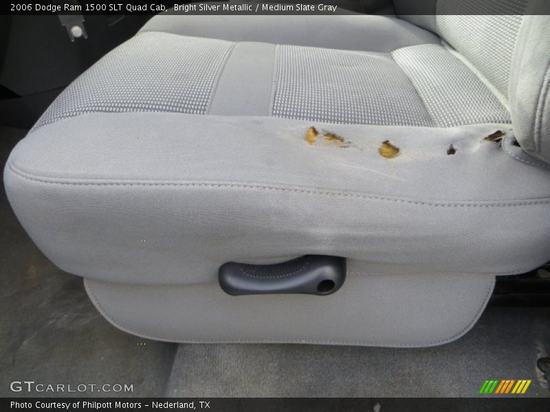 Bright Silver Metallic / Medium Slate Gray 2006 Dodge Ram 1500 SLT Quad Cab
