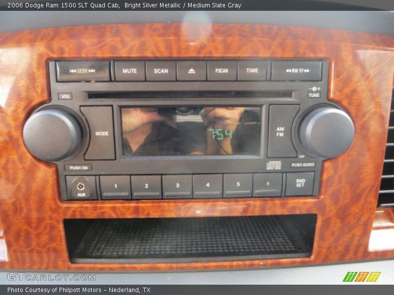 Bright Silver Metallic / Medium Slate Gray 2006 Dodge Ram 1500 SLT Quad Cab