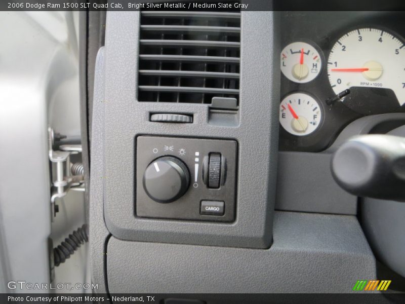 Bright Silver Metallic / Medium Slate Gray 2006 Dodge Ram 1500 SLT Quad Cab