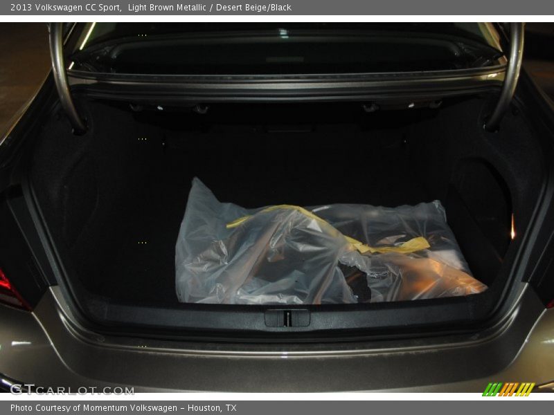 Light Brown Metallic / Desert Beige/Black 2013 Volkswagen CC Sport