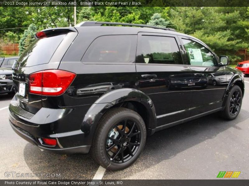  2013 Journey SXT Blacktop AWD Brilliant Black Crystal Pearl