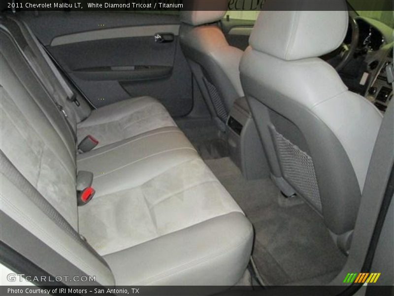 White Diamond Tricoat / Titanium 2011 Chevrolet Malibu LT