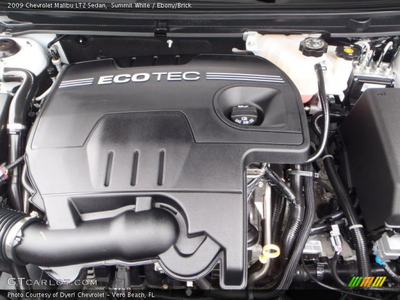  2009 Malibu LTZ Sedan Engine - 2.4 Liter DOHC 16-Valve VVT Ecotec 4 Cylinder