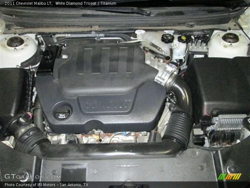 White Diamond Tricoat / Titanium 2011 Chevrolet Malibu LT