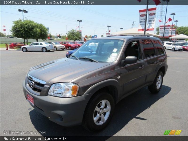 Storm Front Gray Metallic / Dark Flint Gray 2006 Mazda Tribute i
