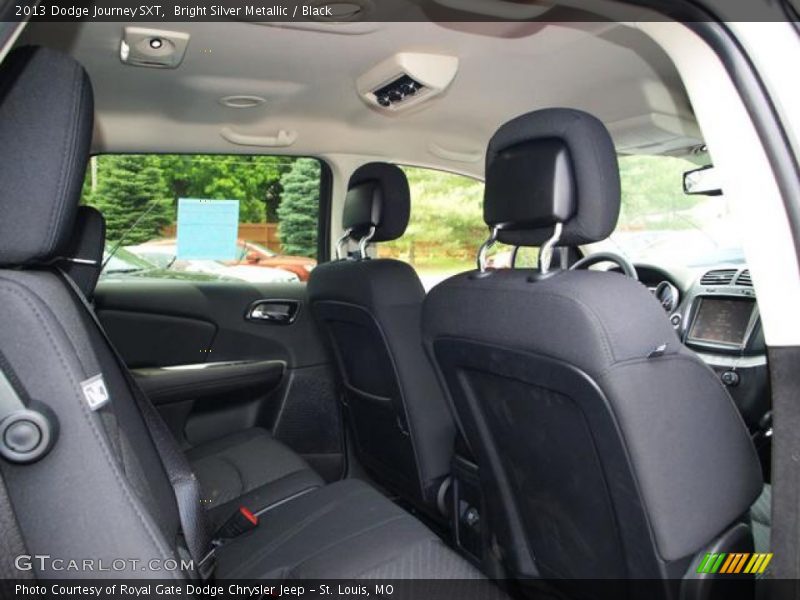 Bright Silver Metallic / Black 2013 Dodge Journey SXT