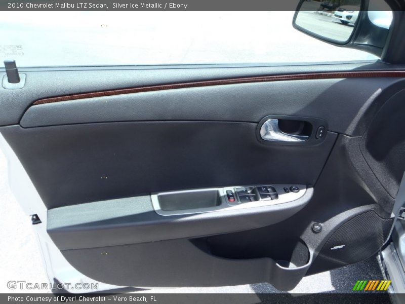 Silver Ice Metallic / Ebony 2010 Chevrolet Malibu LTZ Sedan