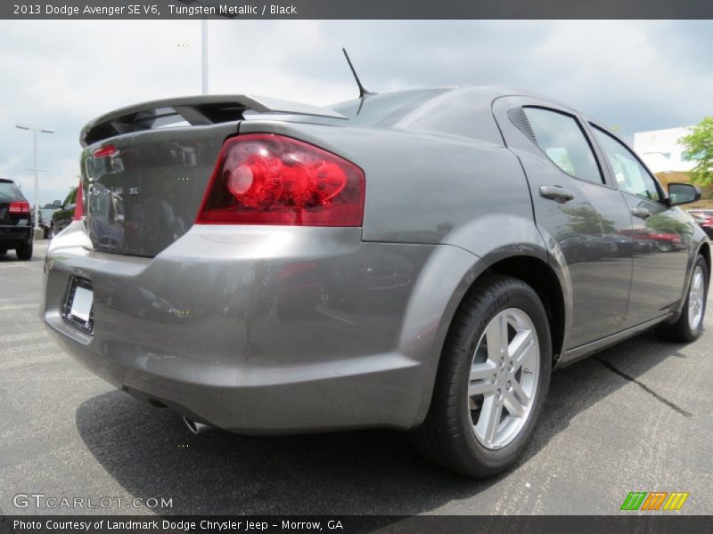 Tungsten Metallic / Black 2013 Dodge Avenger SE V6