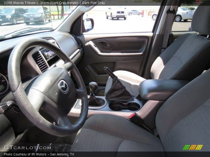 Storm Front Gray Metallic / Dark Flint Gray 2006 Mazda Tribute i